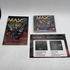Vintage 1998 “M.A.X. 2” PC Game And Instruction Manual + Reference Card picture