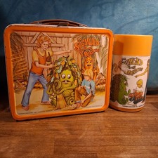  1974 Sigmund And The Sea Monsters Collectible Metal Lunchbox & Thermos picture