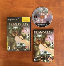 Giants: Citizen Kabuto (PlayStation 2 PS2) VGC CIB Complete & Tested Ships Fast picture