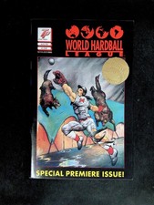 World Hardball League #1  Titan Comics 1994 VF+ picture