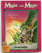 Might And Magic: Clouds Of Xeen, Vintage PC Game, 3.5 disk, 1992, CIB Map & Manu picture