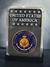 Defense Intelligence Agency (DIA) Challenge Coin in MACE Signature Display picture