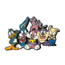 TINY TOONS ADVENTURES Cartoon Comic Strip Fantasy Hat Jacket Tie Tack Lapel Pin picture