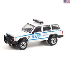 Authentic NYPD 1997 Cherokee Diecast Model with Limited Edition Display Case picture