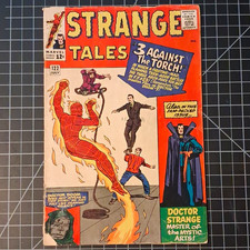 Marvel Strange Tales #122 1965 Silver Age Stan Lee Jack Kirby Dr Strange Torch picture