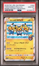 PSA 10 Yokohama's Pikachu 282/SM-P Promo 2018 Pokemon Center Card Japanese picture