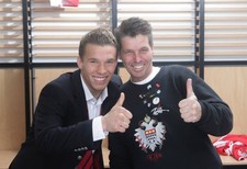 Collection - Lukas Podolski and cult photographer ZIK Historic Old Photo picture
