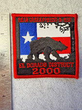 2000 El Dorado District Bear Creek Freeze-O-Ree BSA Scout Patch picture