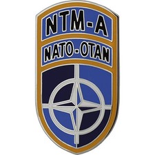 Army Identification ID Badge (CSIB) NATO Training Mission Afghanistan picture