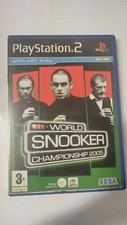 WORLD SNOOKER CHAMPIONSHIP 2005 PS2 GREAT CONDITION ENG COVER NO BOOKLET picture