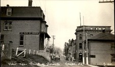 Gaspe Quebec Bank of Toronto c1920s Real Photo Postcard - Trimmed bhn picture