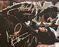 BATMAN RETURNS  Signed Keaton, Pfeiffer 8x10