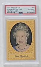 Queen Elizabeth II 1993 Press Pass Royal Family #92 PSA Gem MINT 