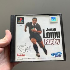 Jonah Lomu Rugby Sony PlayStation PS1 PAL SLES-00611 Sports Game Retro 1997 picture