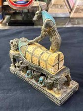 Rare Egyptian Statue of God Mummification Anubis Ancient Egyptian Antiquities BC picture