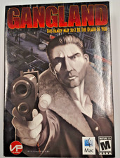 Gangland (Mac) – Vintage Real-Time Strategy / RPG Hybrid – New Old Stock picture