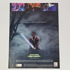 Star Wars Obi-Wan Microsoft Xbox Lucas Arts Single Ray Print Ad/Poster Promo Art picture