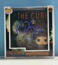 Funko Pop THE CURE - DISINTEGRATION Album #65 SIGNED COA AUTHENTICATED picture