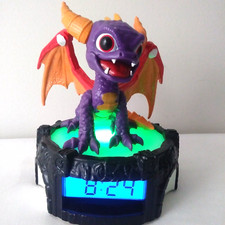 Skylanders Swap Force Spyro Dragon Color Changing Alarm Clock by Activision 2013 picture