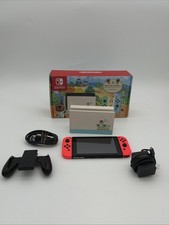 Boxed Nintendo Switch Animal Crossing New Horizons Special Edition Console picture