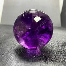 50mm Natural amethyst sphere quartz polished ball Reiki energy 170g picture