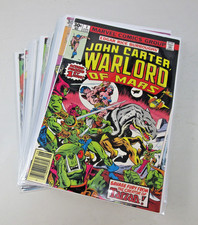 John Carter Warlord of Mars (1977) #1-28 & Annual 1-3 Complete Set Marvel VF + picture