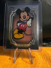 2024 Topps Chrome Disney Mickey Mouse #1 Base Card picture