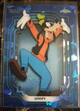 Topps 2024 Topps Chrome Disney Goofy #4 Blue Sapphire picture