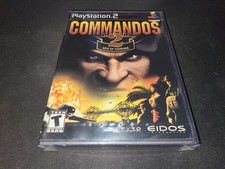 Commandos 2: Men of Courage Eidos Sony Playstation 2 PS2 Brand NEW SEALED picture