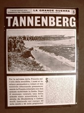 La Domenica del Corriere Insert La Grande Guerra WW1 Tannenberg Hindenburg picture