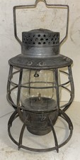 ANTIQUE Dietz 89 City of New York City LANTERN Nice Lantern with Globe picture