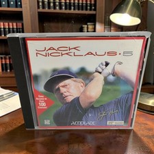 Jack Nicklaus 5 PC Golf Game Easy Access to Over 100 Courses CD-Rom 95/98 picture
