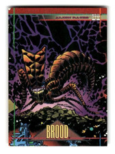 1993 Marvel Alien Races Trading Card #119 Brood picture