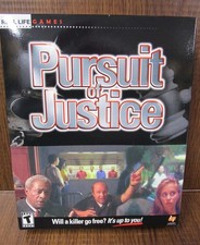 Video Game PC Pursuit of Justice VINTAGE NEW SEALED Big Box #2 picture
