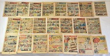 collection of twenty-two 1940s+1950s CAPTAIN TOOTSIE cartoon ads ~ CC Beck picture