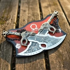 God of War Kratos Blades of Chaos, Stainless Steel Handmade Replica, Display picture
