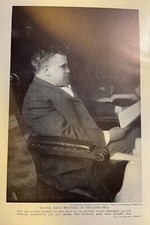 1905 Vintage Magazine Illustration John Weaver Philadelphia Mayor picture