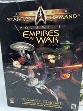 Star Trek Starfleet Command Volume II PC Computer Game Empires at War NIB Read picture