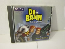 Dr. Brain: Thinking Games Puzzle Madness PC / Mac CD-Rom) #G12 picture