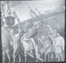 Triumph Of Caesar IV, Andrea Mantegna, Magic Lantern Glass Slide picture
