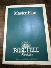1988 Rose Hill Plantation Master Plan Map Bluffton SC Brochure picture