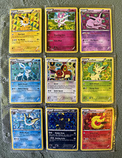 Pokémon Black & White Promo Eevee Evolutions 9-Card Lot BW87-BW94 picture