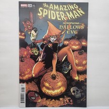 Amazing Spider-Man #14 Variant Ed McGuinness Hallows Eve Cover Dark Web 2022 picture