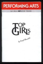 1986 TOP GIRLS Theatre Program - Performing Arts Magazine - Caryl Churchill picture