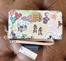 Disney Parks 2026 Dooney & Bourke Sketch Wallet (BRAND NEW w/ tags) picture