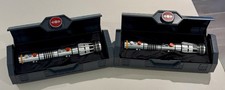 2 Disney Star Wars Galaxy's Edge Darth Maul Legacy Lightsaber Hilt Brand New picture