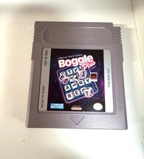 Boggle Plus Nintendo Game Boy Game Tested + Working & Authentic picture