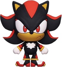 3D Foam Magnet - Sonic the Hedgehog - Shadow Chibi SD Anime PVC Licensed NEW picture