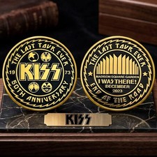 KISS End of the Road Final Tour Coin Madison Square Garden 50th Anniversary picture