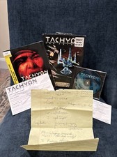 Tachyon The Fringe PC Game - Used Bonus Strategy Guide + original notes picture